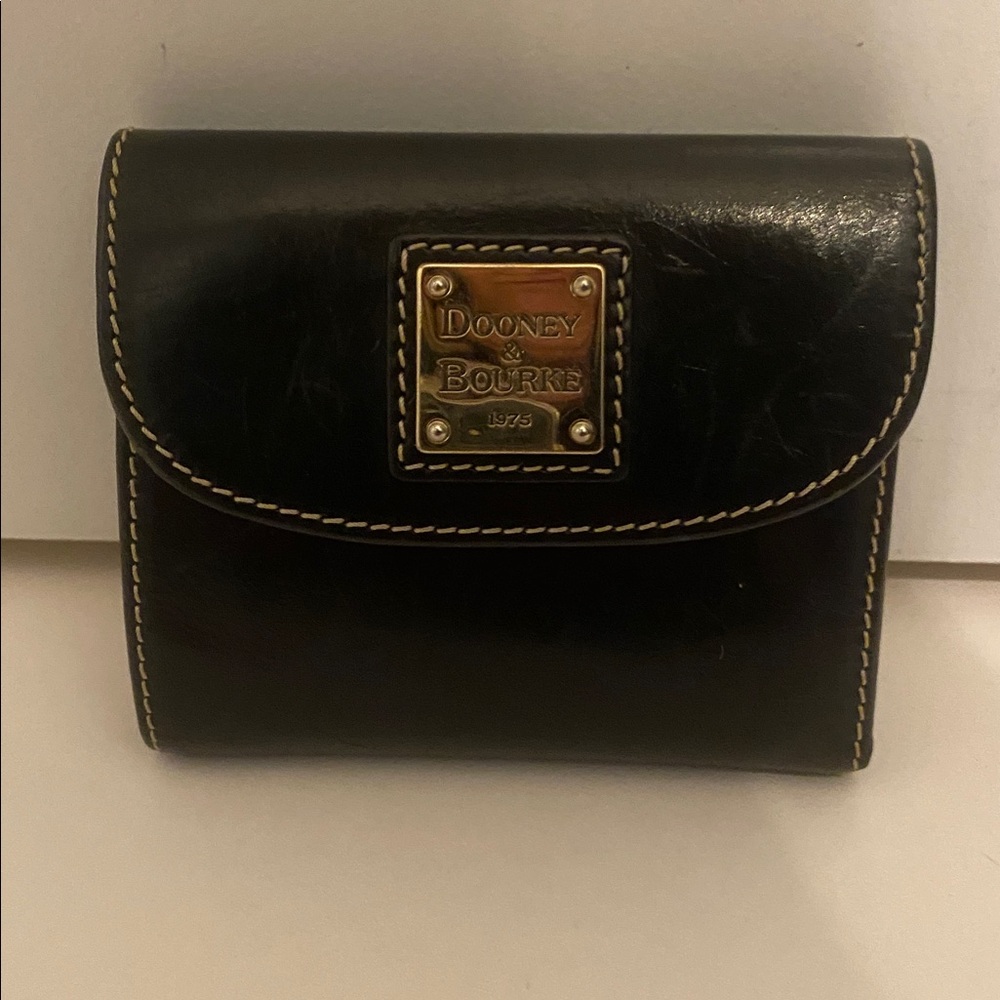 Dooney & Bourke Black Leather Wallet
